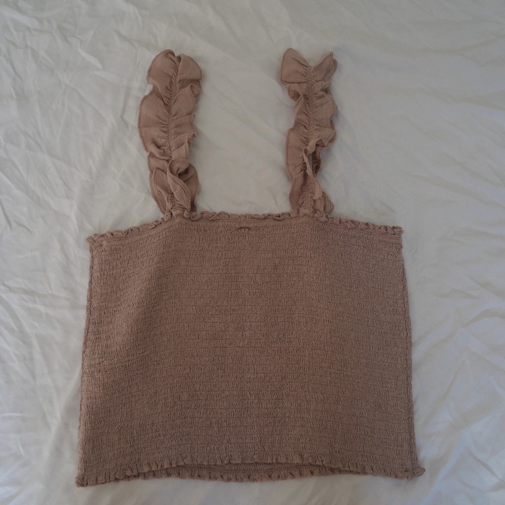 Tan Aerie top